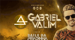 Desktop Screenshot of gabrielvalim.com.br